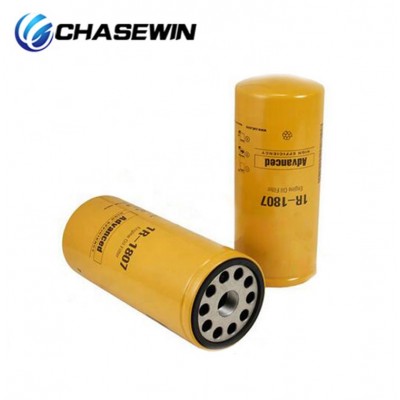 OEM For High Efficiency Lube Spin-on 1R-1807 Oil Filter Tractor Filter for Engine Filtration System